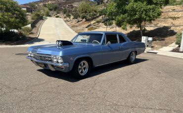 Chevrolet-Biscayne-1965-Blue-Tan-1
