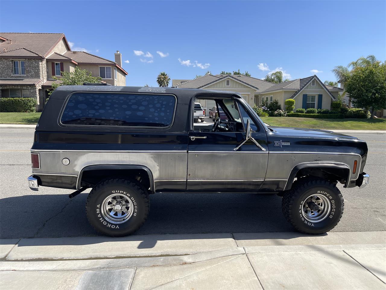 Chevrolet-Blazer-1973-Black-amp-silver-Black-2