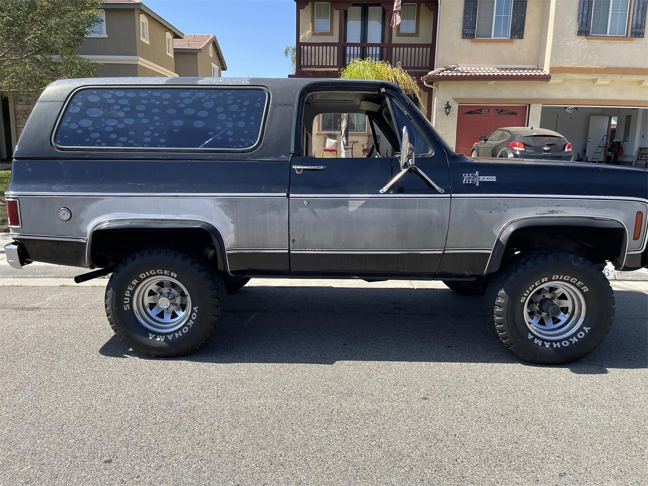 Chevrolet-Blazer-1973-Black-amp-silver-Black