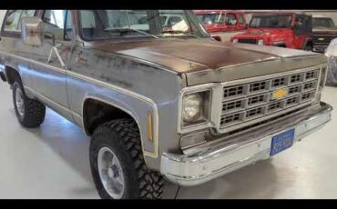 Chevrolet-Blazer-1977-Silver-Red-1