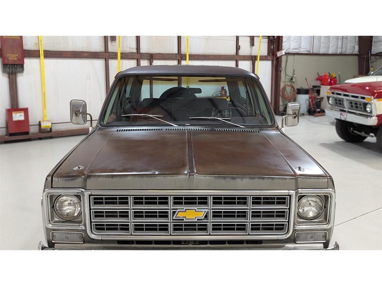 Chevrolet-Blazer-1977-Silver-Red-11