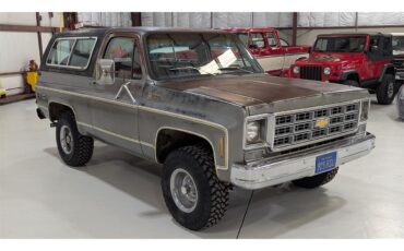Chevrolet-Blazer-1977-Silver-Red-12