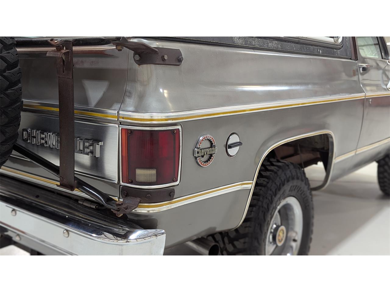Chevrolet-Blazer-1977-Silver-Red-18