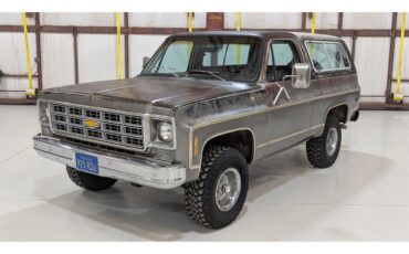 Chevrolet-Blazer-1977-Silver-Red