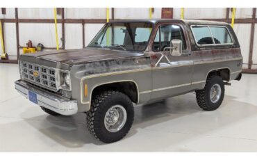Chevrolet-Blazer-1977-Silver-Red-5