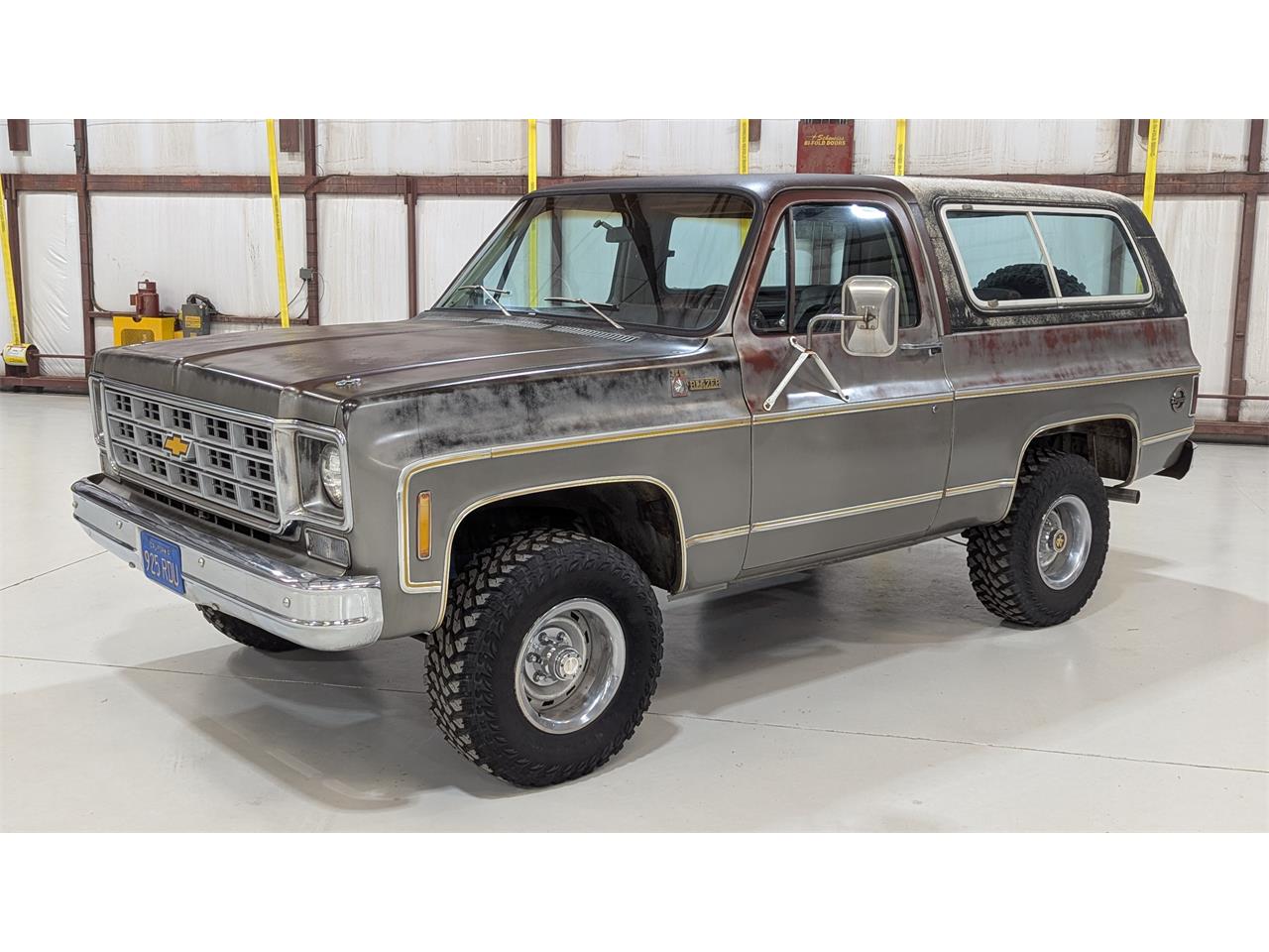 Chevrolet-Blazer-1977-Silver-Red-5