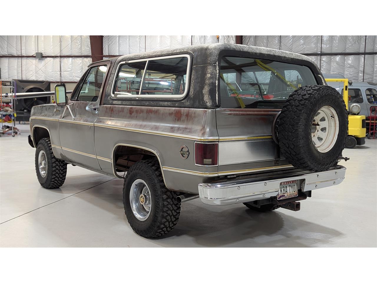 Chevrolet-Blazer-1977-Silver-Red-7