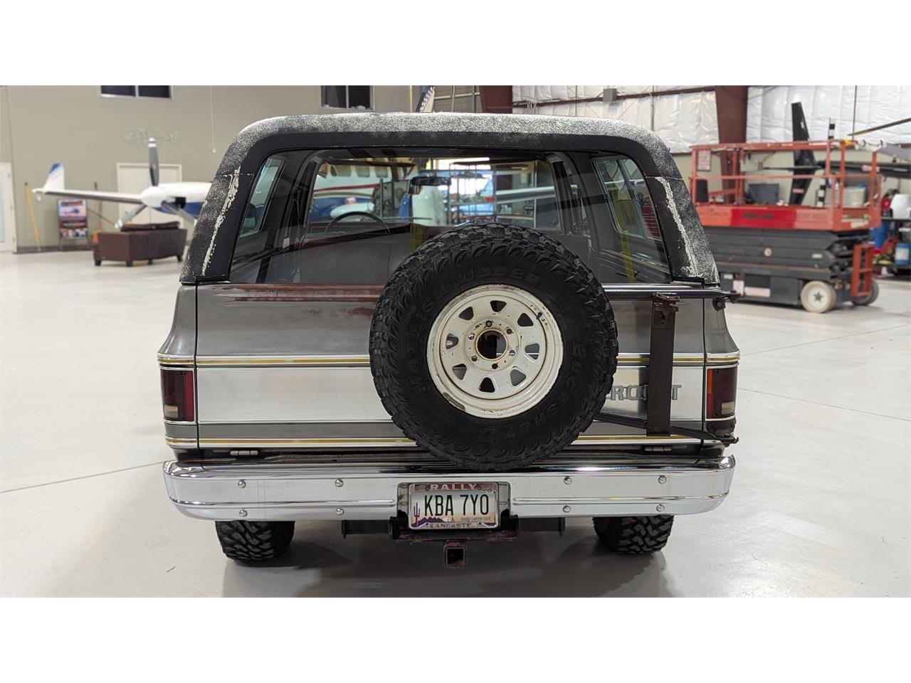 Chevrolet-Blazer-1977-Silver-Red-8