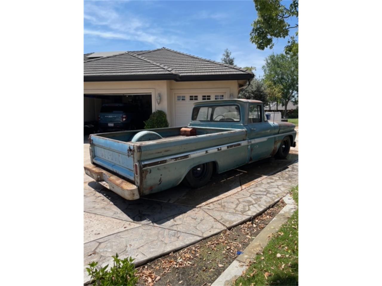 Chevrolet-C10-1963-Patina-Green-Cream-1