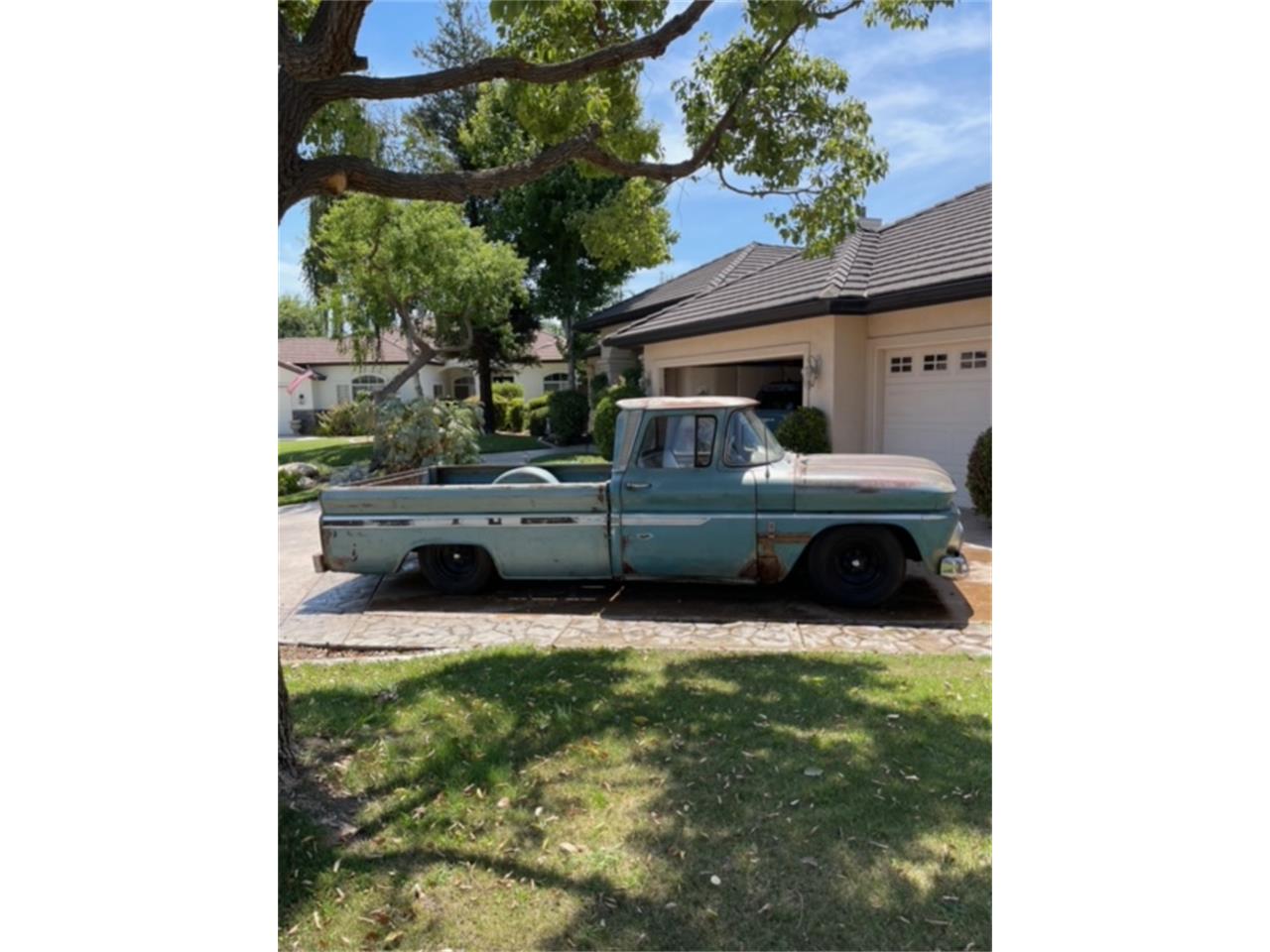 Chevrolet-C10-1963-Patina-Green-Cream-7