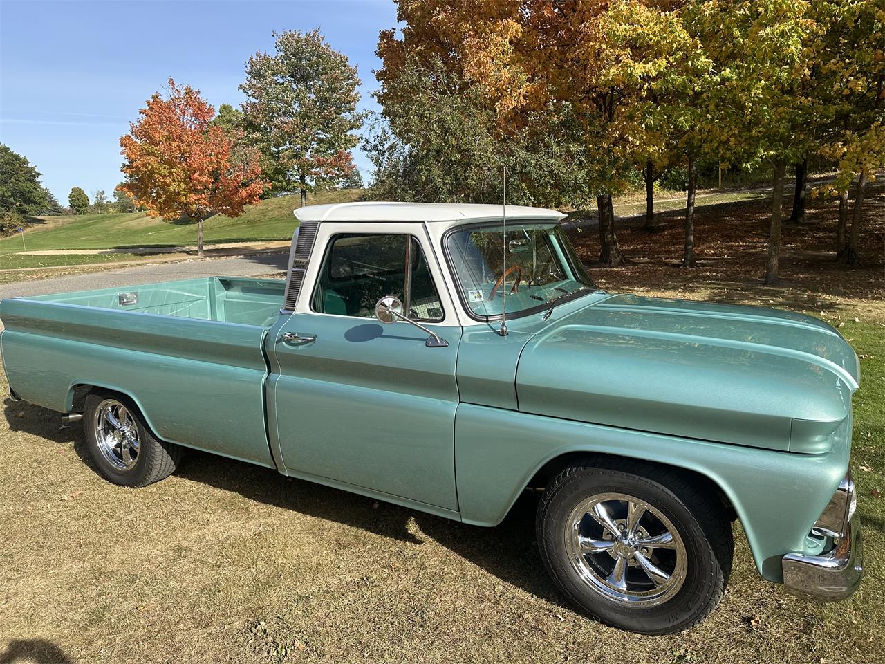 Chevrolet-C10-1964-Green-Green-2