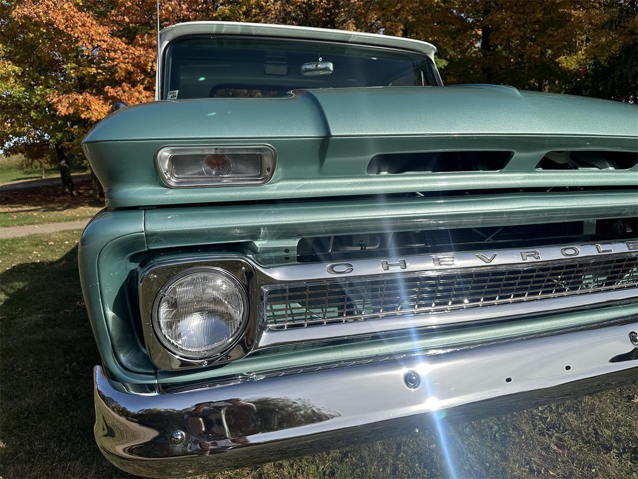 Chevrolet-C10-1964-Green-Green-26