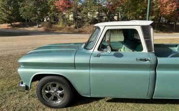 Chevrolet-C10-1964-Green-Green-29