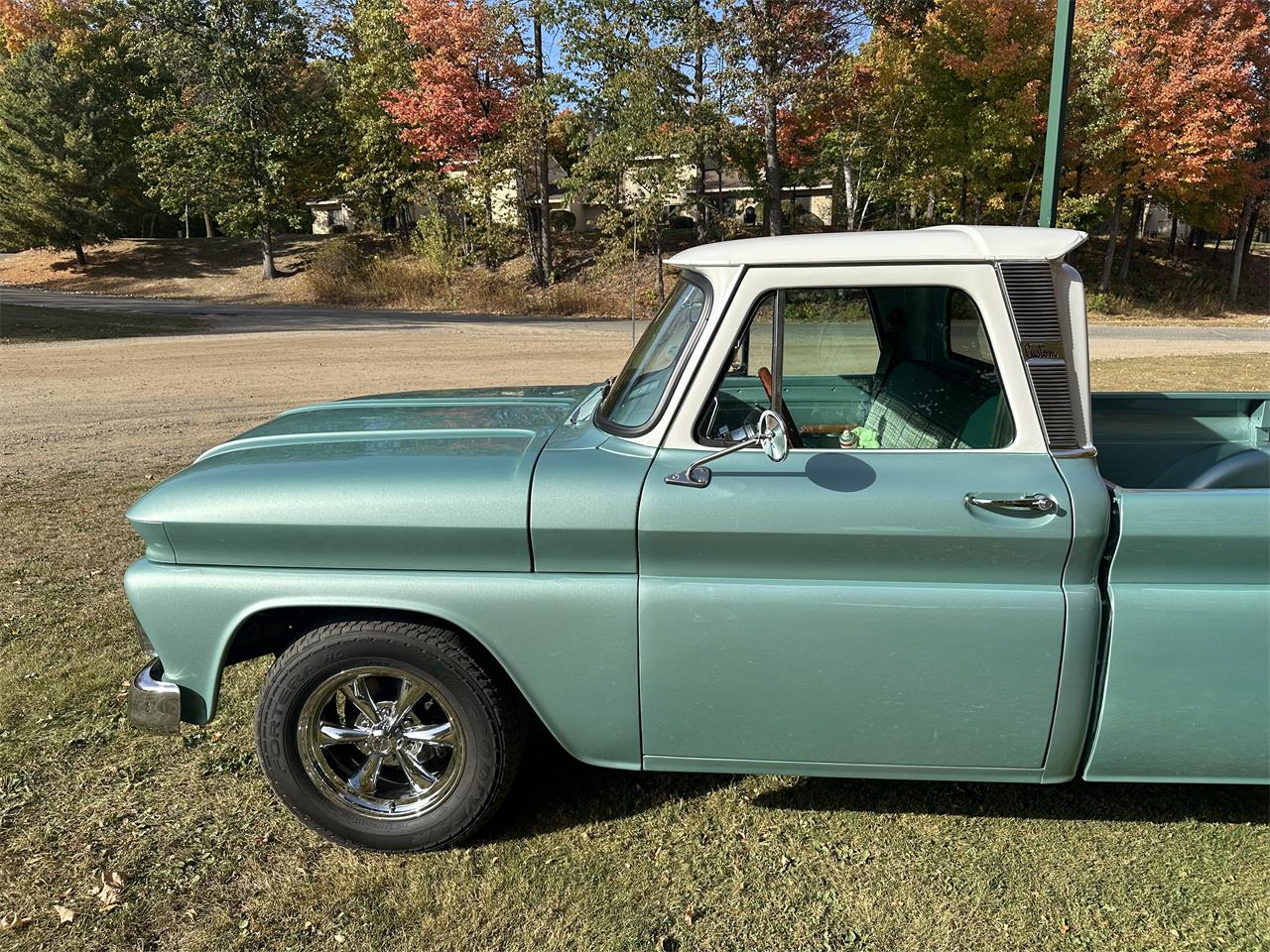 Chevrolet-C10-1964-Green-Green-29