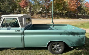 Chevrolet-C10-1964-Green-Green-35