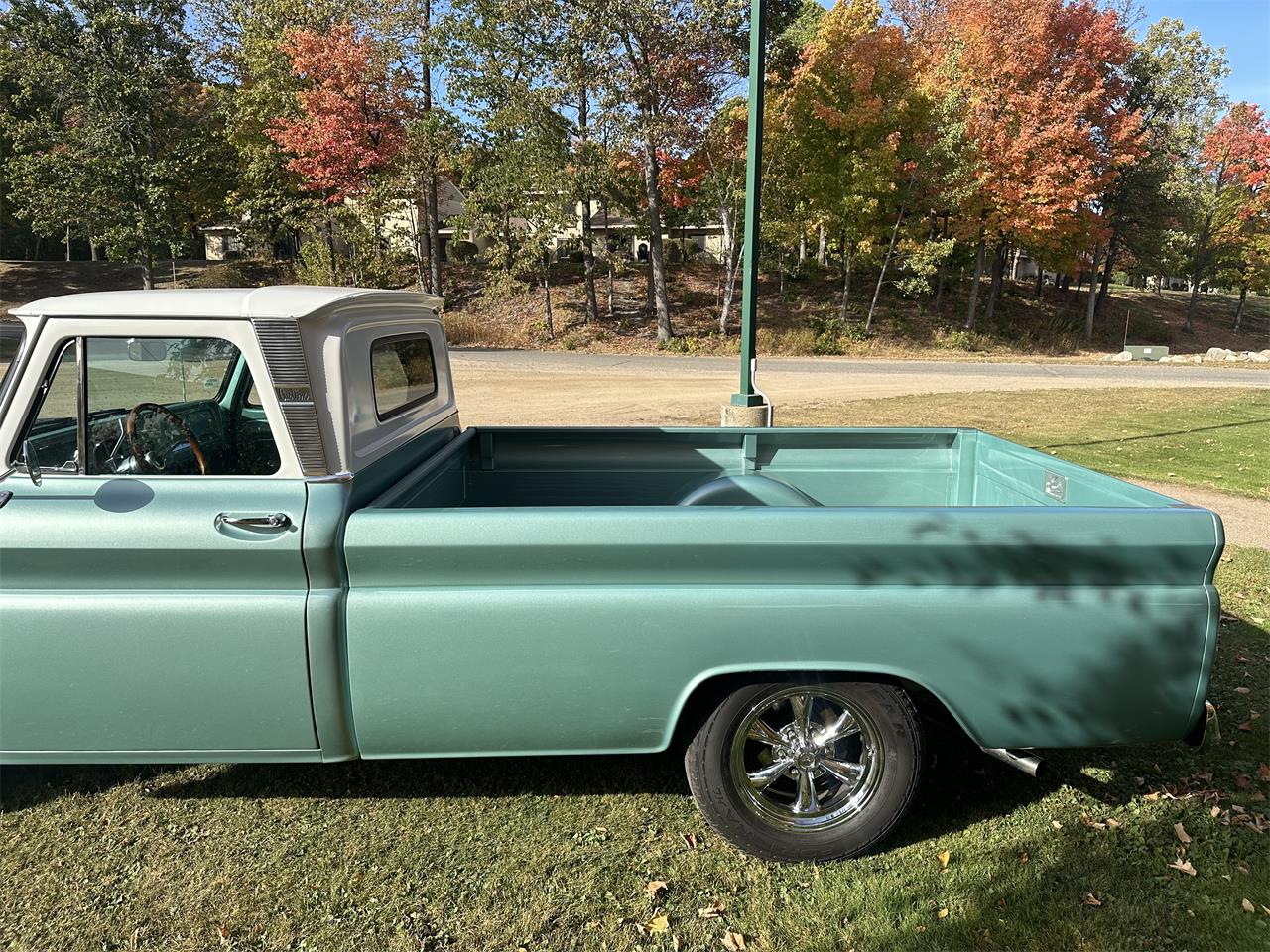 Chevrolet-C10-1964-Green-Green-35