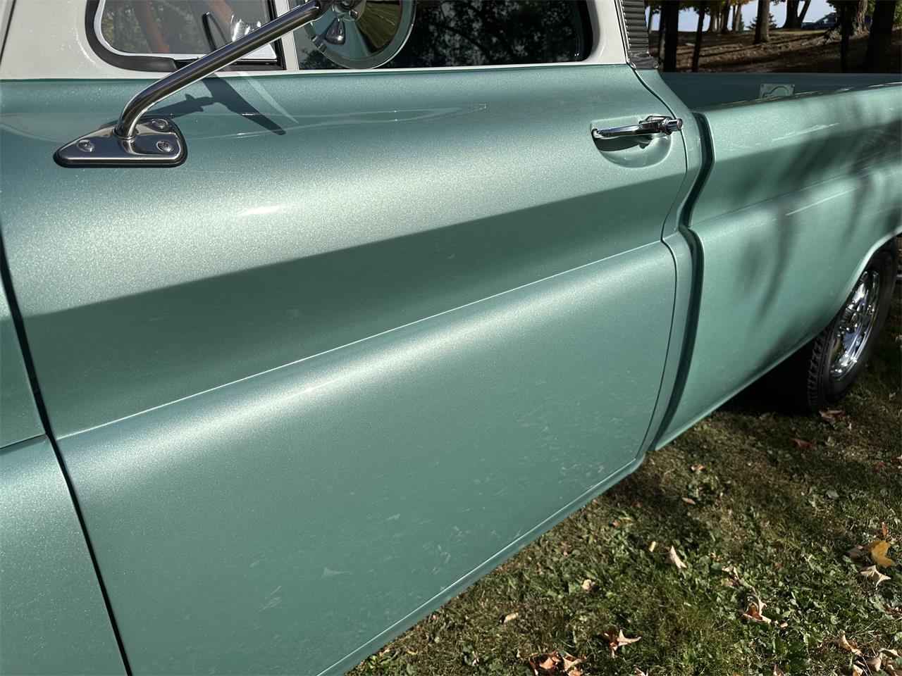 Chevrolet-C10-1964-Green-Green-36