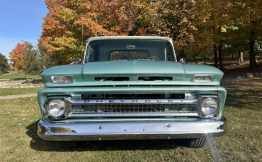 Chevrolet-C10-1964-Green-Green