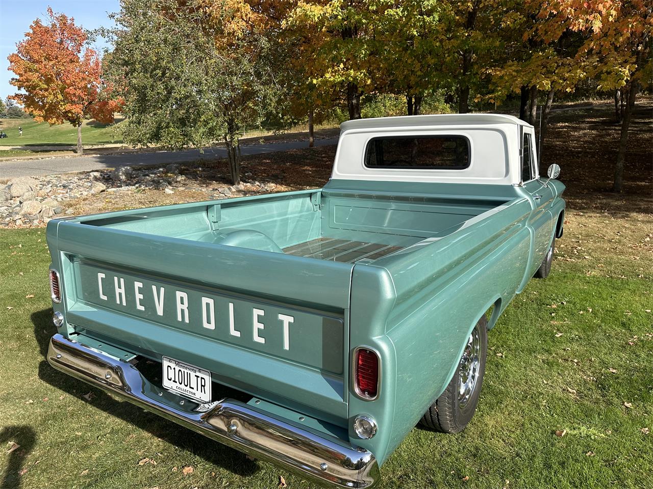 Chevrolet-C10-1964-Green-Green-4