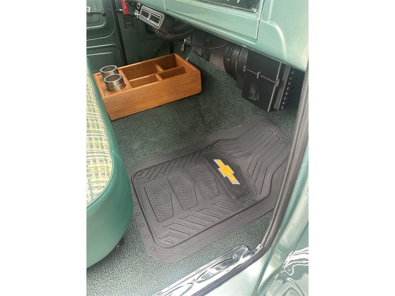 Chevrolet-C10-1964-Green-Green-42