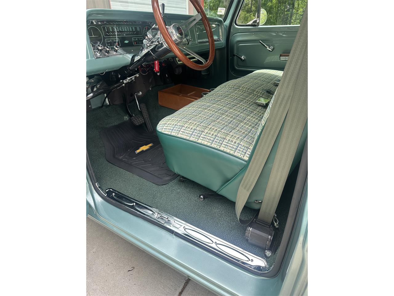 Chevrolet-C10-1964-Green-Green-49