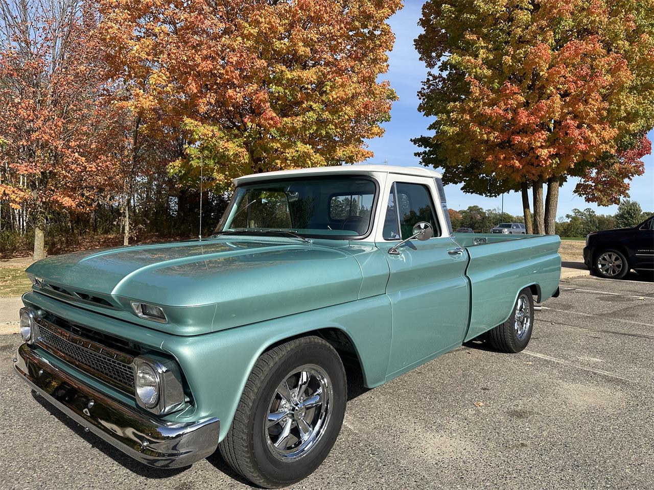 Chevrolet-C10-1964-Green-Green-73