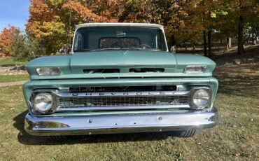 Chevrolet-C10-1964-Green-Green-77