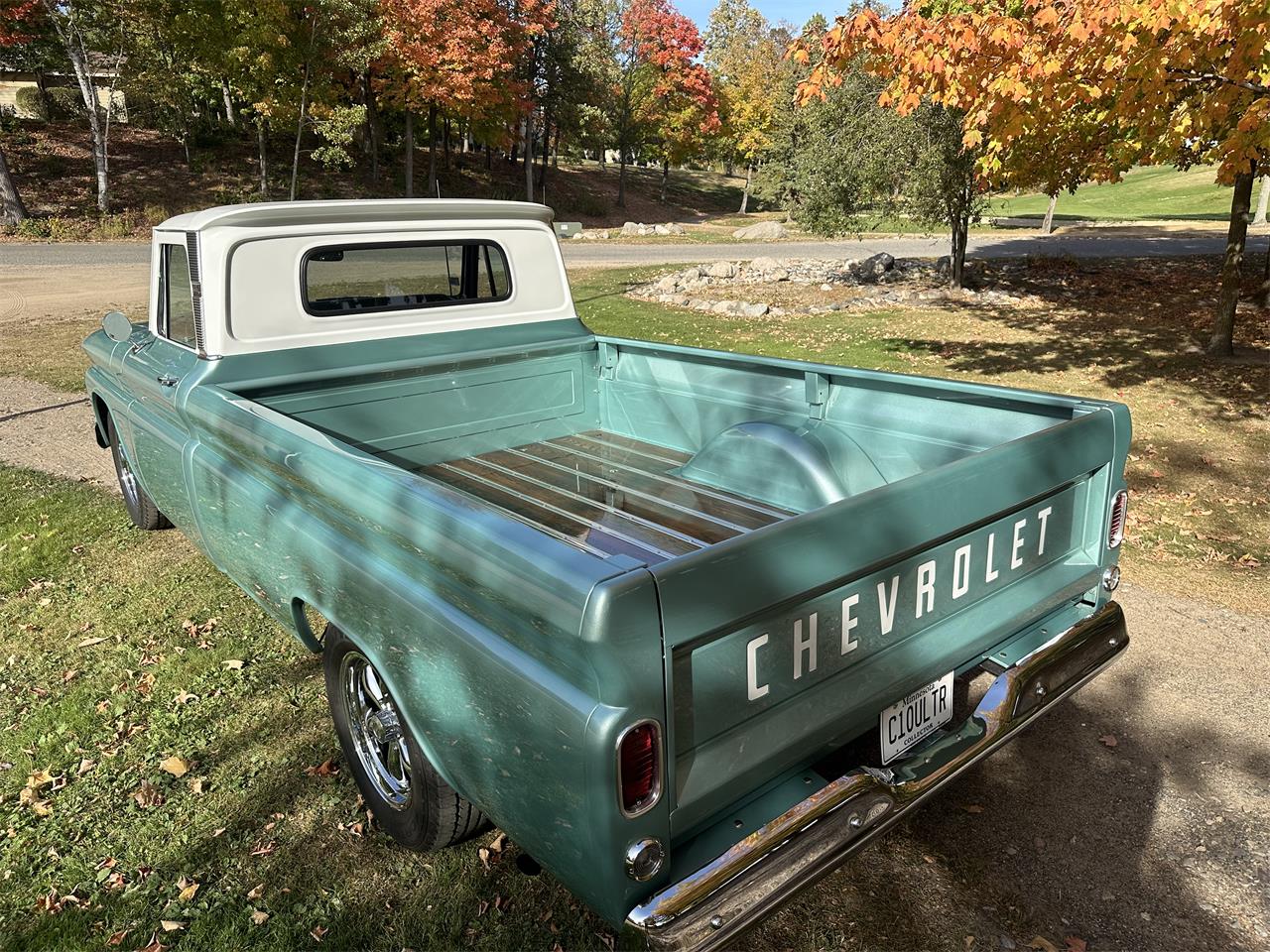 Chevrolet-C10-1964-Green-Green-8