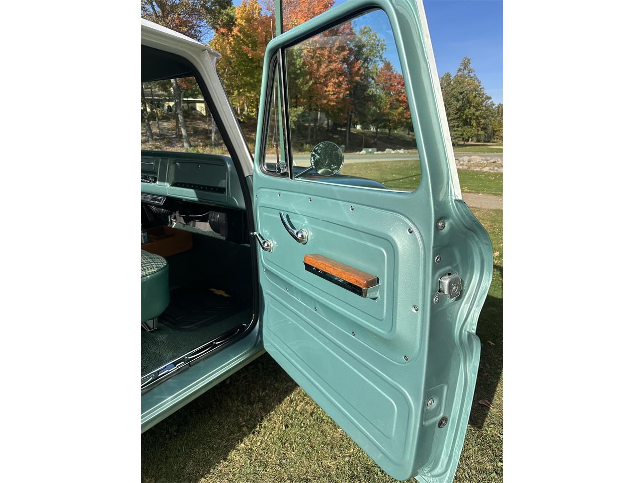 Chevrolet-C10-1964-Green-Green-81
