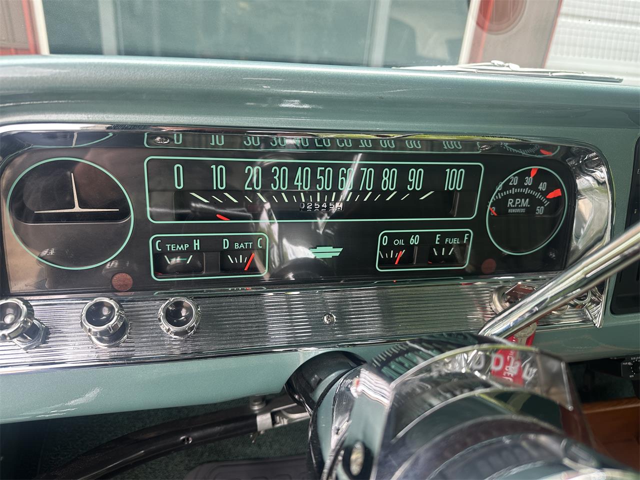 Chevrolet-C10-1964-Green-Green-85