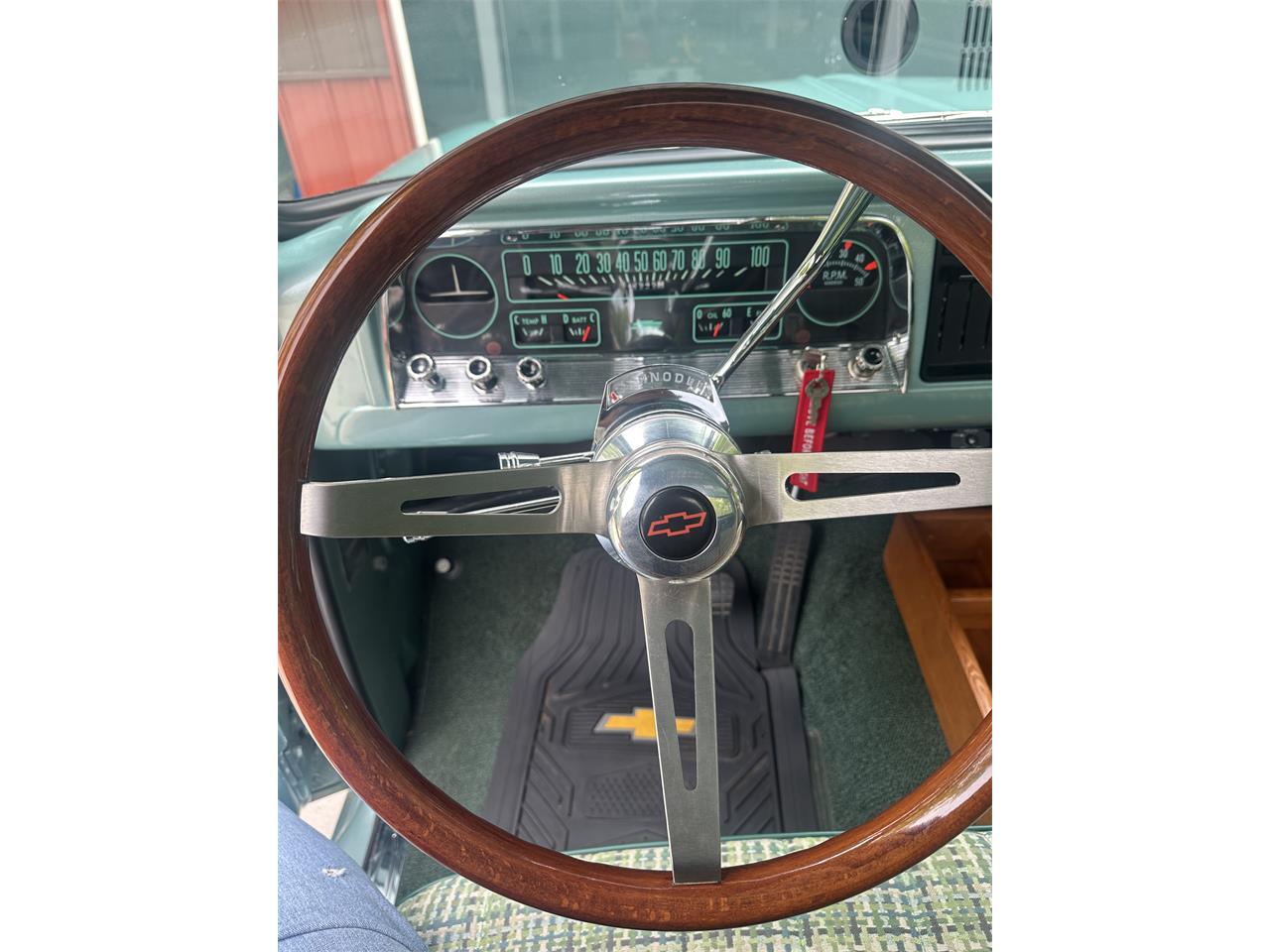 Chevrolet-C10-1964-Green-Green-86