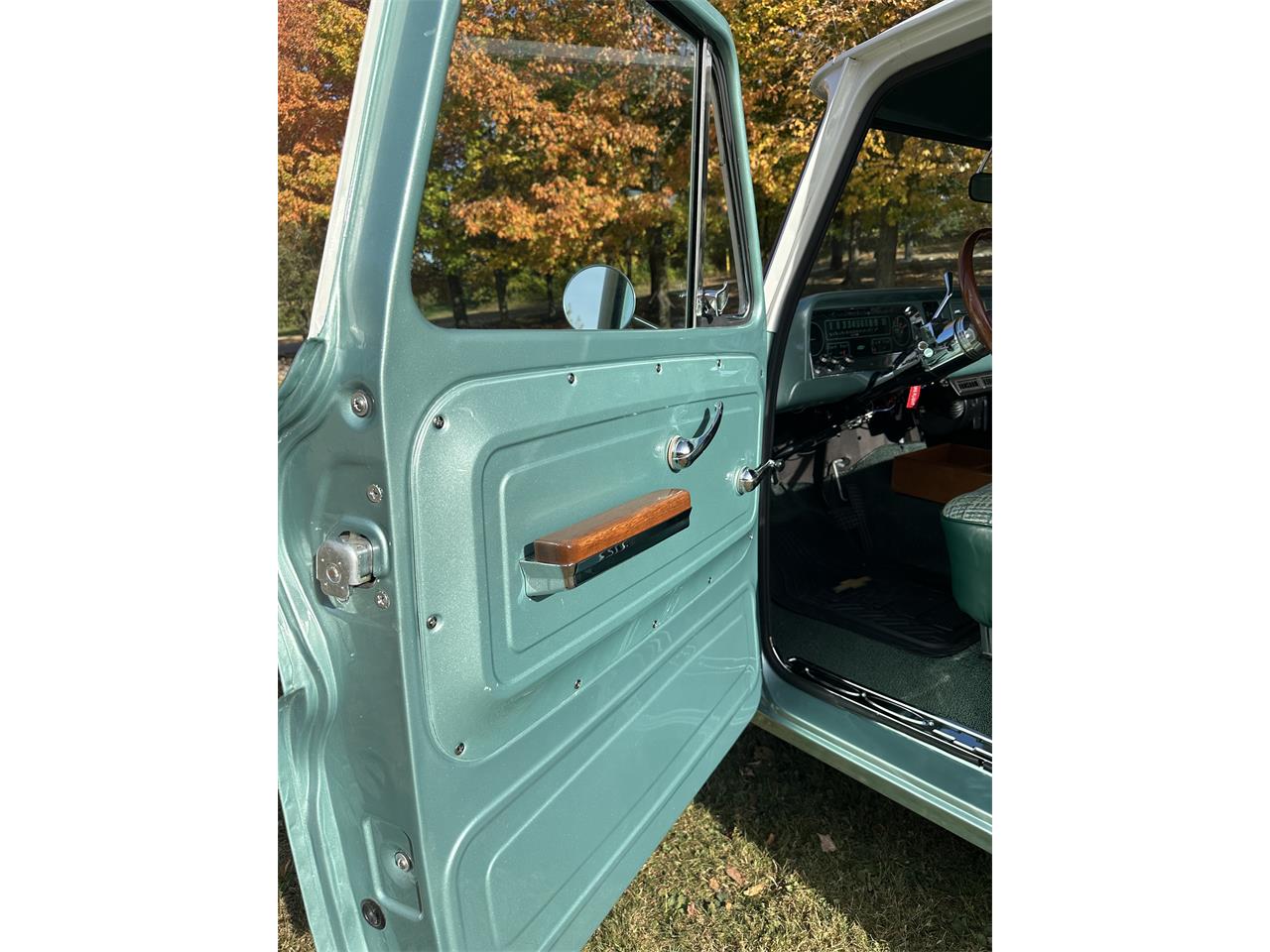 Chevrolet-C10-1964-Green-Green-91