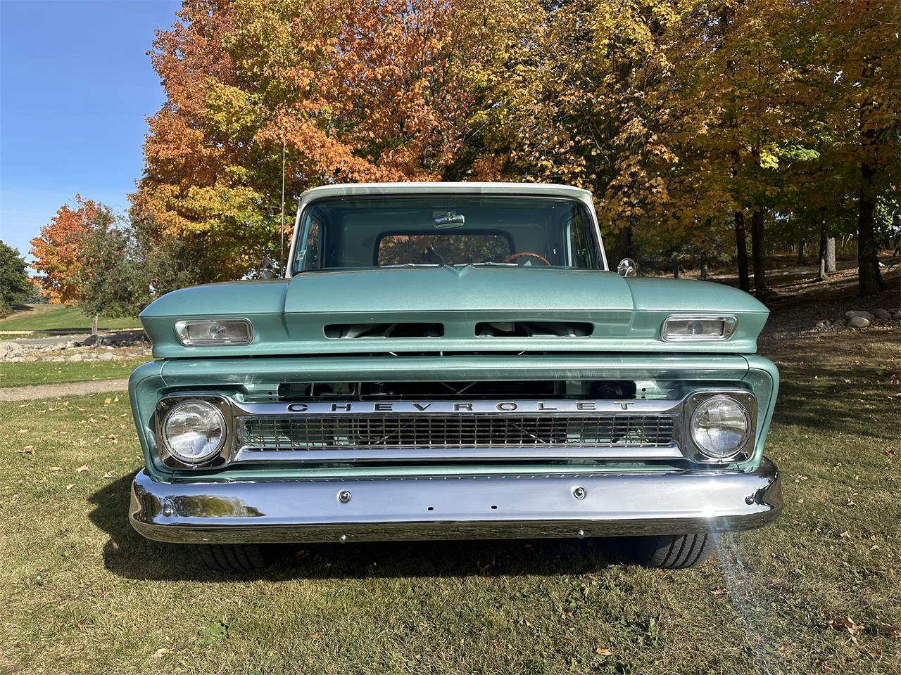 Chevrolet-C10-1964-Green-Green