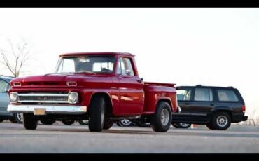 Chevrolet-C10-1964-Red-Red