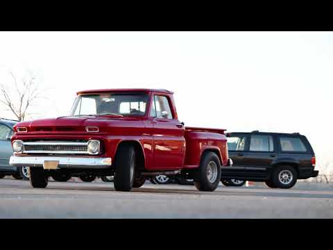 Chevrolet-C10-1964-Red-Red