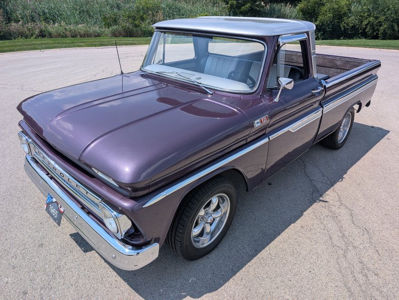 Chevrolet-C10-1965-Purple-Mist-Black-24