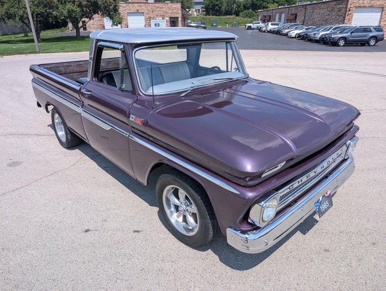 Chevrolet-C10-1965-Purple-Mist-Black-28