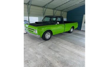 Chevrolet-C10-1967-Green-amp-Dark-Grey-Black