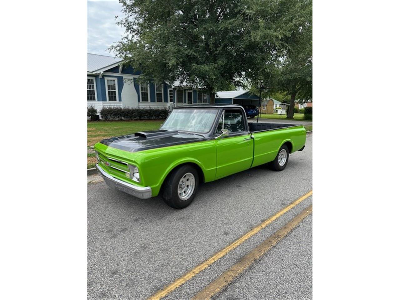 Chevrolet-C10-1967-Green-amp-Dark-Grey-Black-4