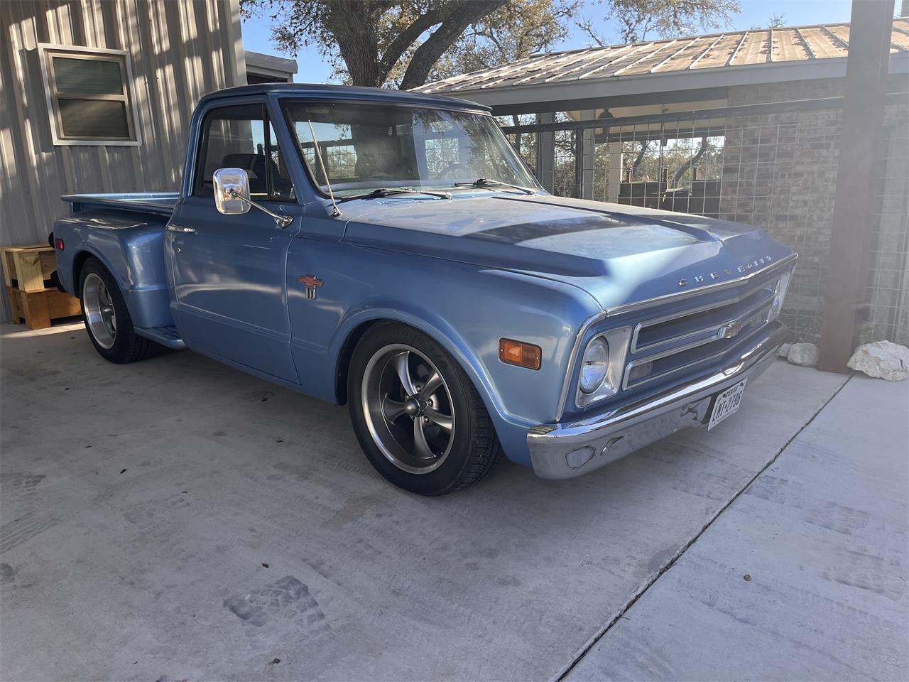 Chevrolet-C10-1968-Blue-Blue-2