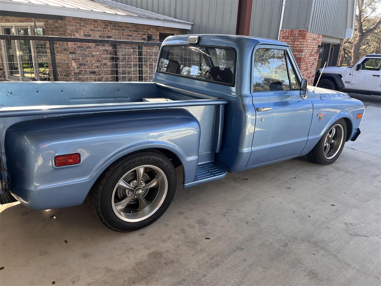 Chevrolet-C10-1968-Blue-Blue-4