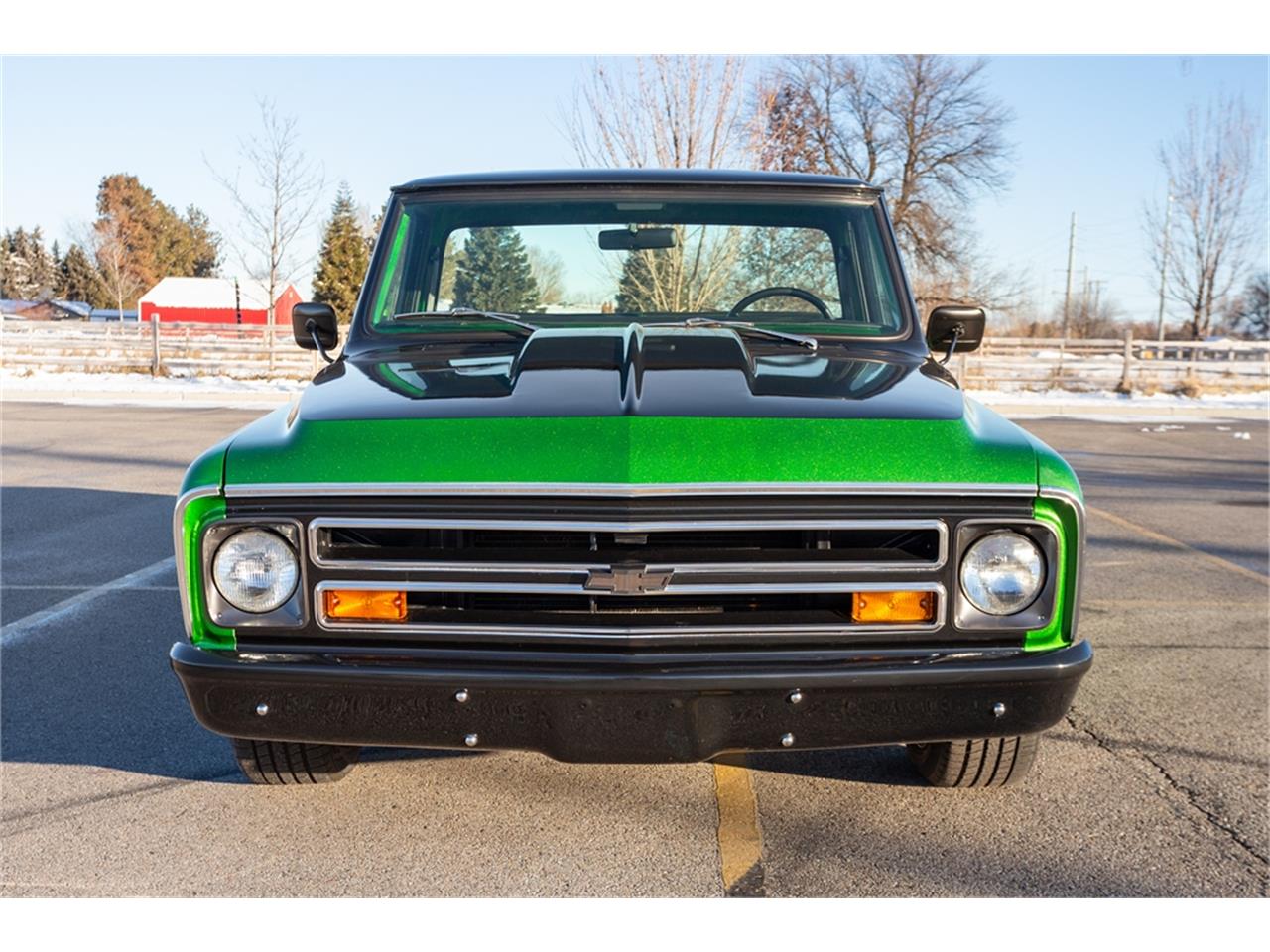 Chevrolet-C10-1968-Forest-Moss-Green-Black-and-Green-68