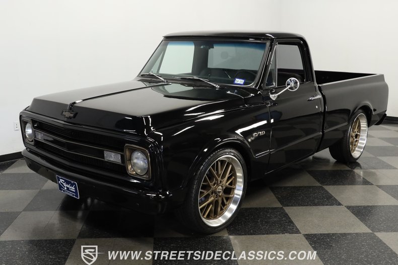 Chevrolet-C10-1969-Black-Black-19