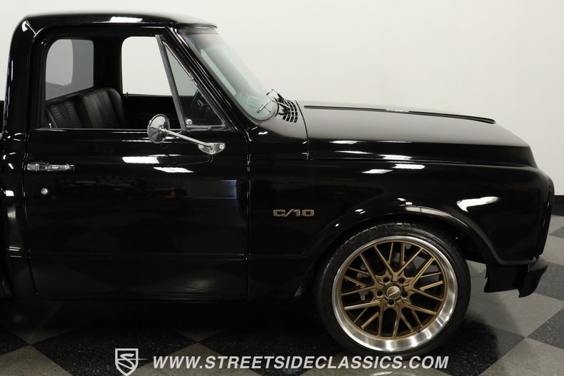Chevrolet-C10-1969-Black-Black-29