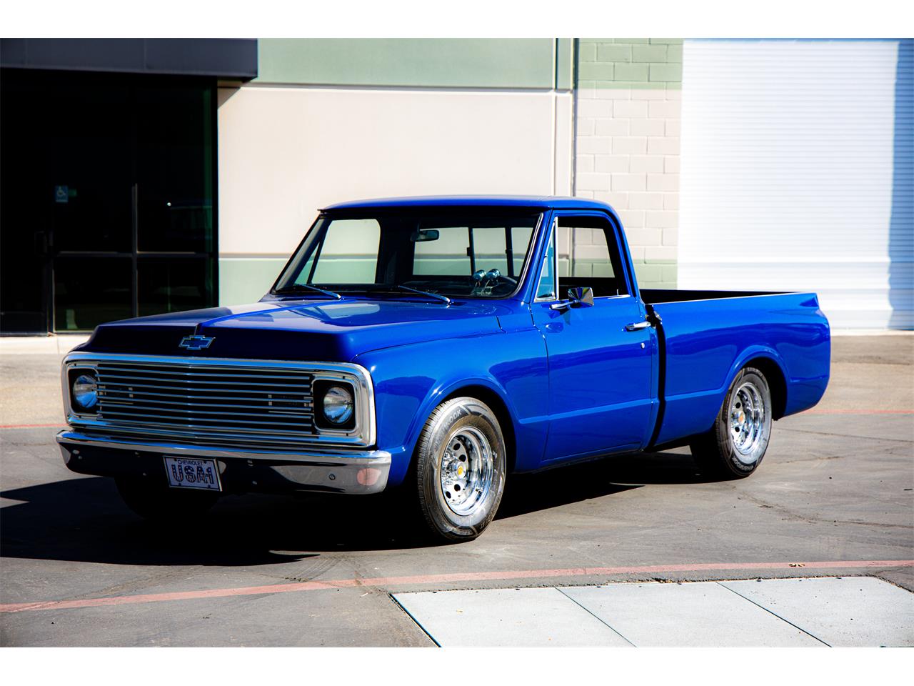 Chevrolet-C10-1969-Blue-Black