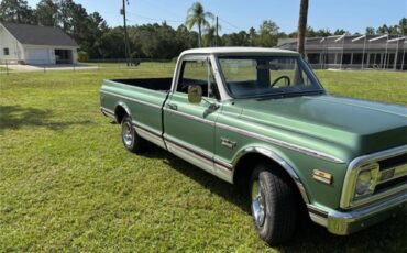 Chevrolet-C10-1969-GreenWhite-Black