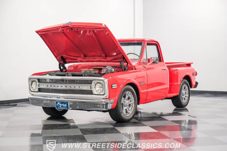 Chevrolet-C10-1969-Red-Red-26