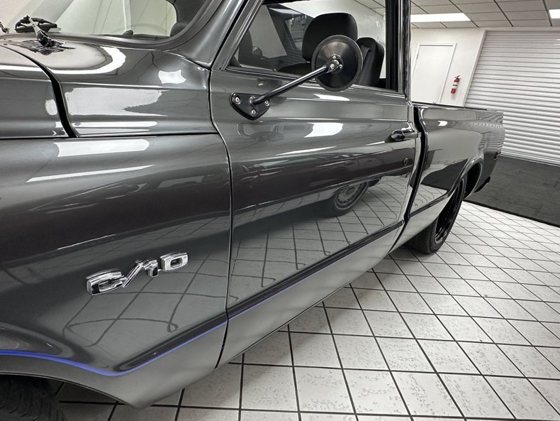 Chevrolet-C10-1970-Grey-Black-Blue-Recaro-14
