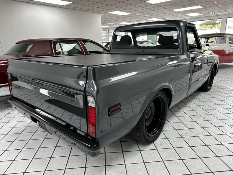 Chevrolet-C10-1970-Grey-Black-Blue-Recaro-22