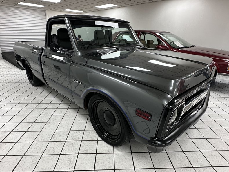 Chevrolet-C10-1970-Grey-Black-Blue-Recaro-6